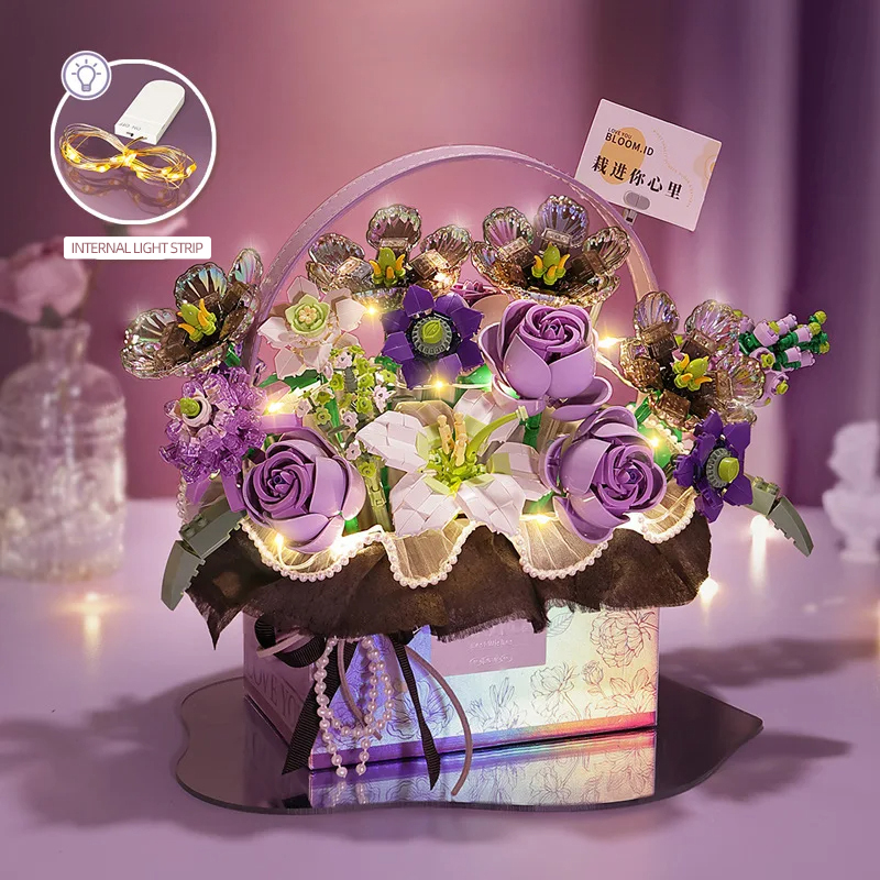 Gardening Tools Girls - Blocos de Montar Criativos em Formato