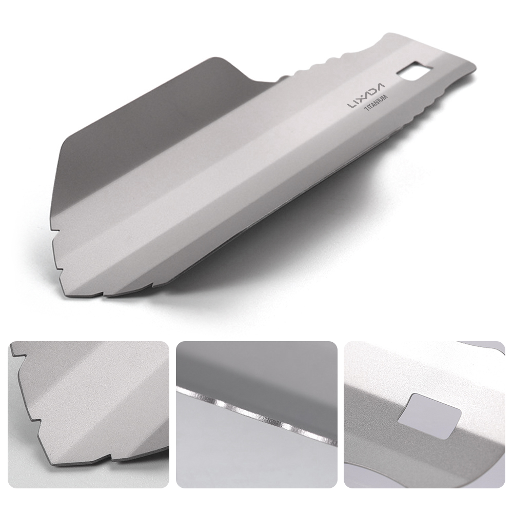 Lixada pá de mão de titânio pa - Gardening Tools Trowel avaliação e preço