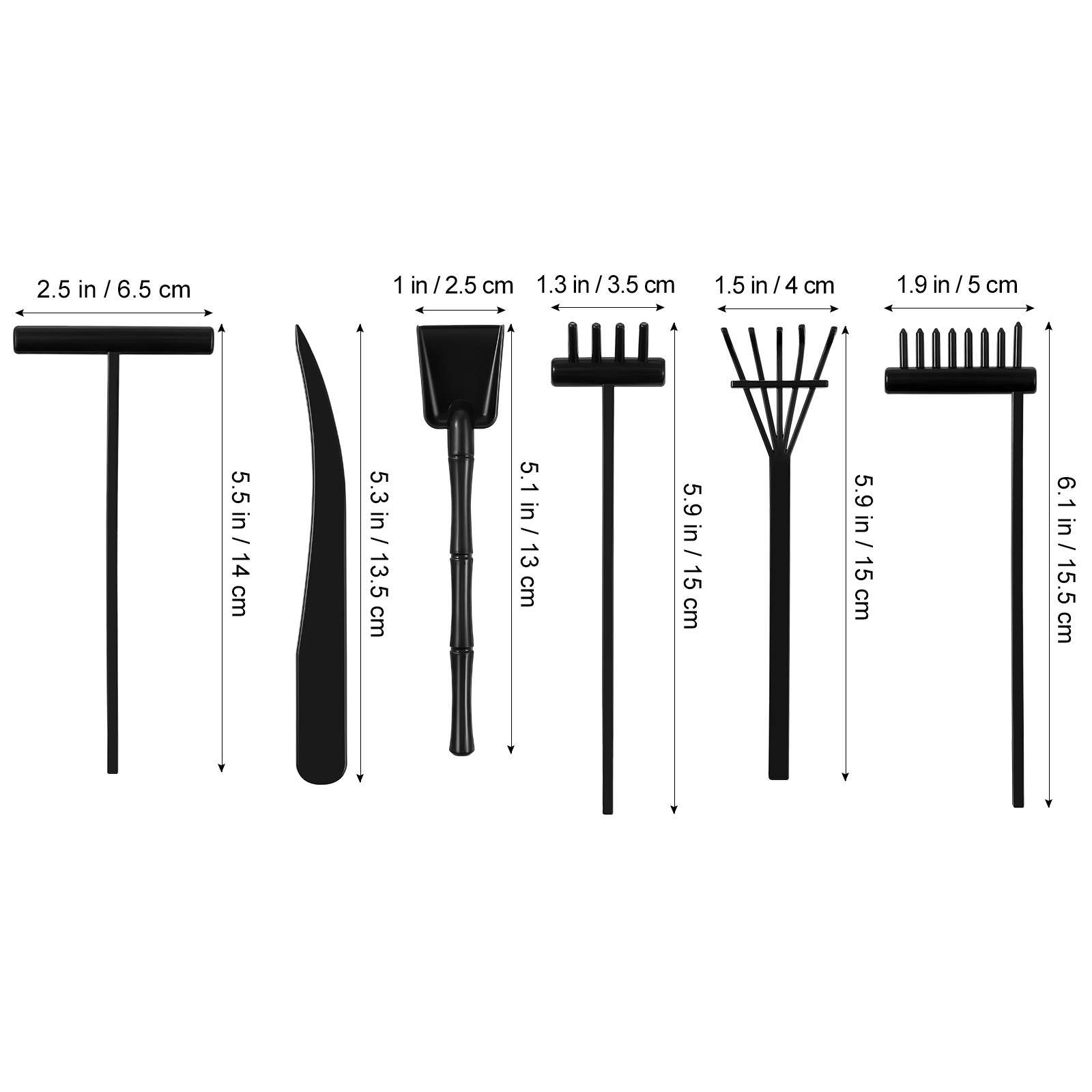 Kit de 6 Ferramentas para Jard - Gardening Tools Rake avaliação e preço
