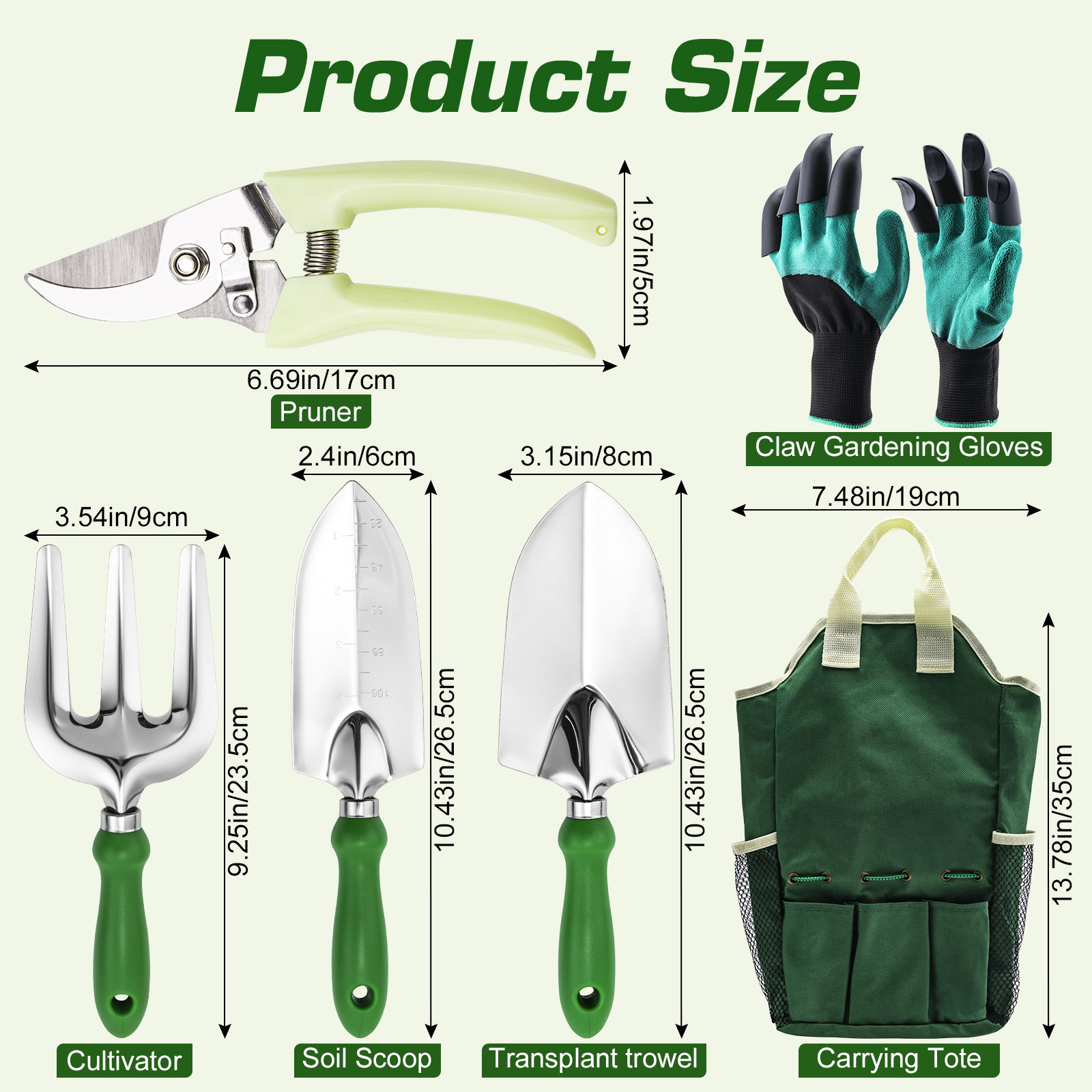 Conjunto de Ferramentas de Jar - Gardening Tools Trowel avaliação e preço