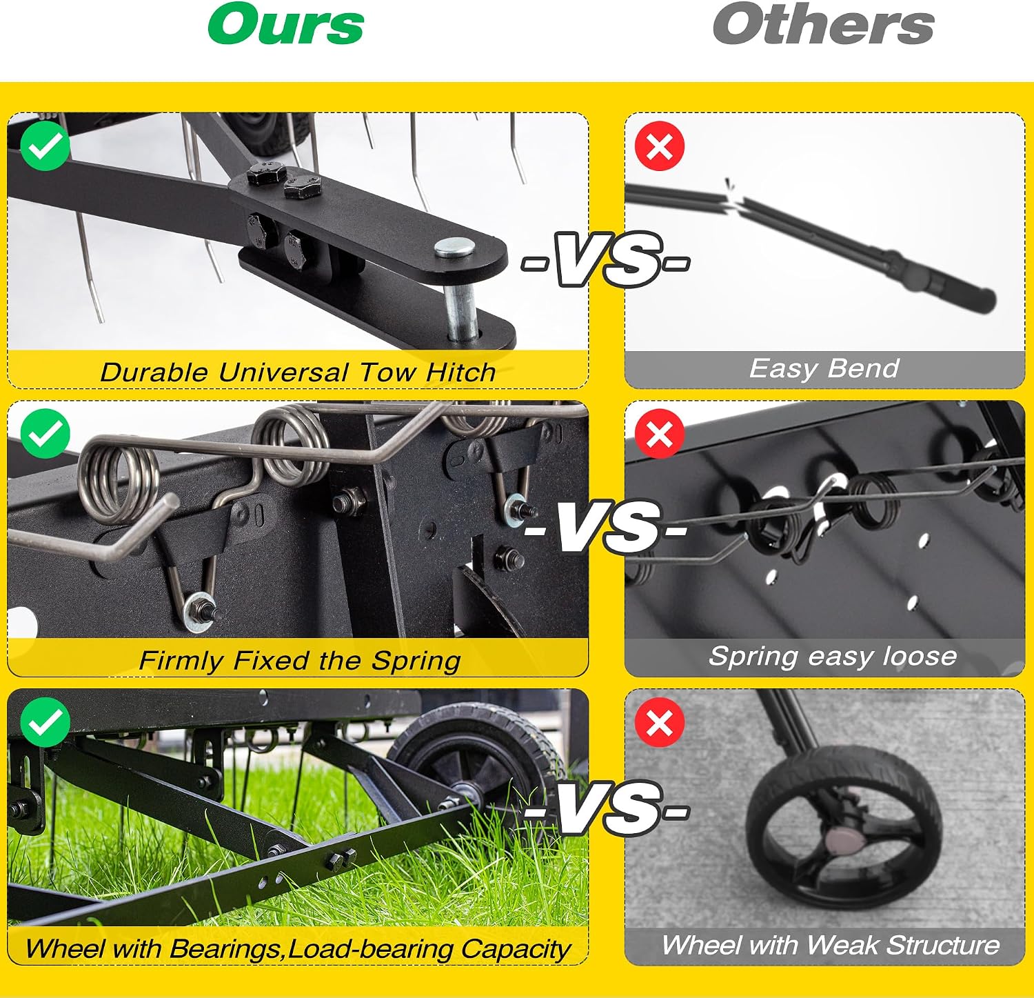 Acessório de Raspador de Grama - Gardening Tools Rake avaliação e preço