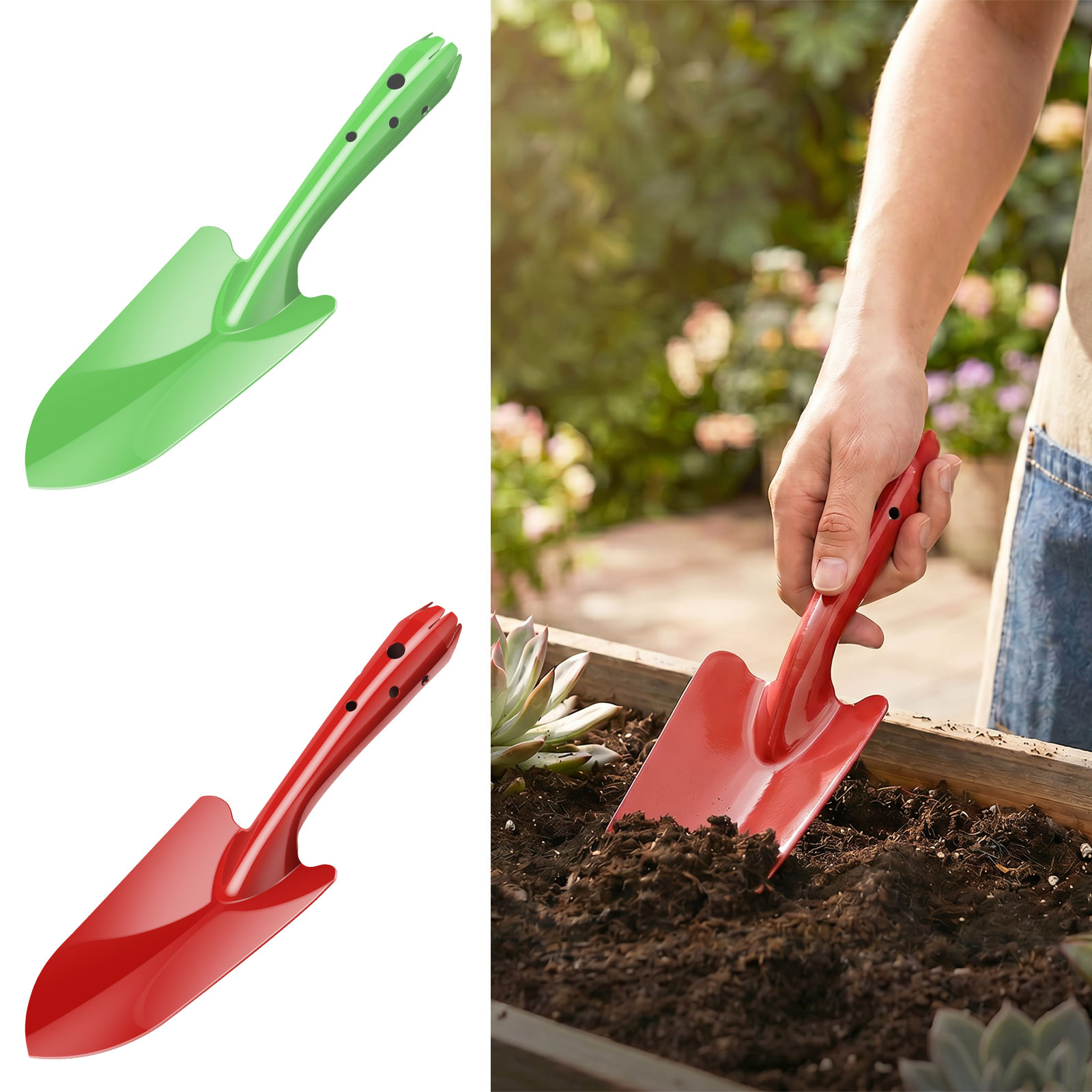 Pá de Jardim de Metal Resisten - Gardening Tools Trowel avaliação e preço