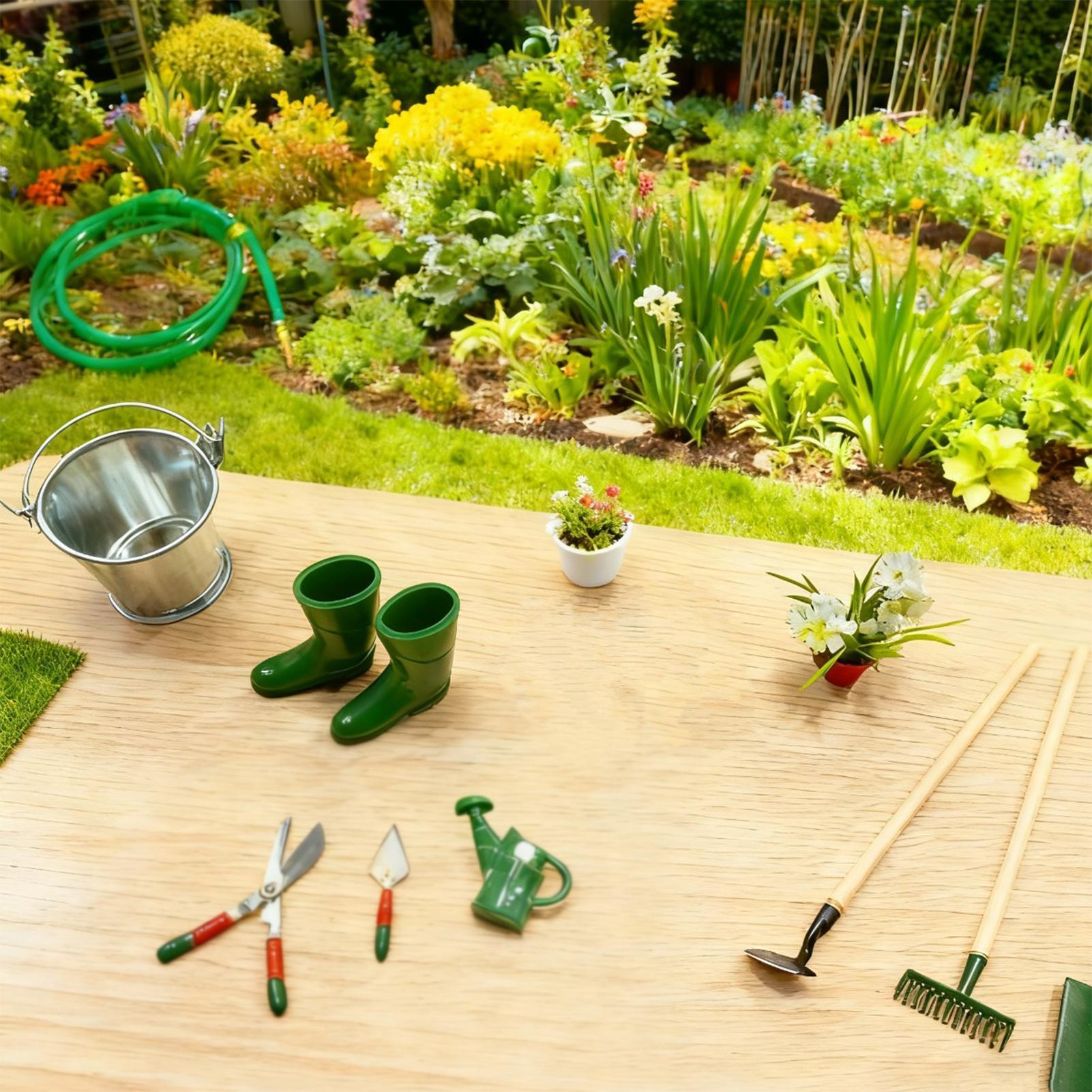 Decoração de jardinagem em min - Gardening Tools Girls avaliação e preço