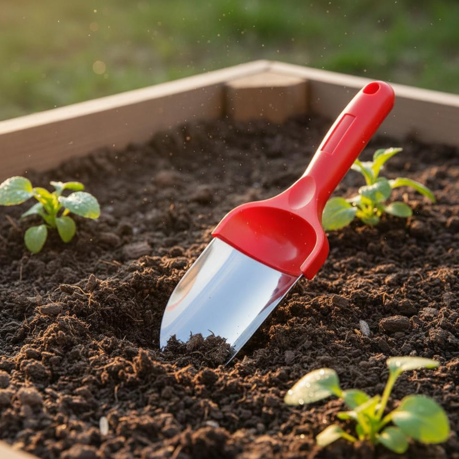 Pá de Jardim em Aço Inoxidável - Gardening Tools Trowel avaliação e preço
