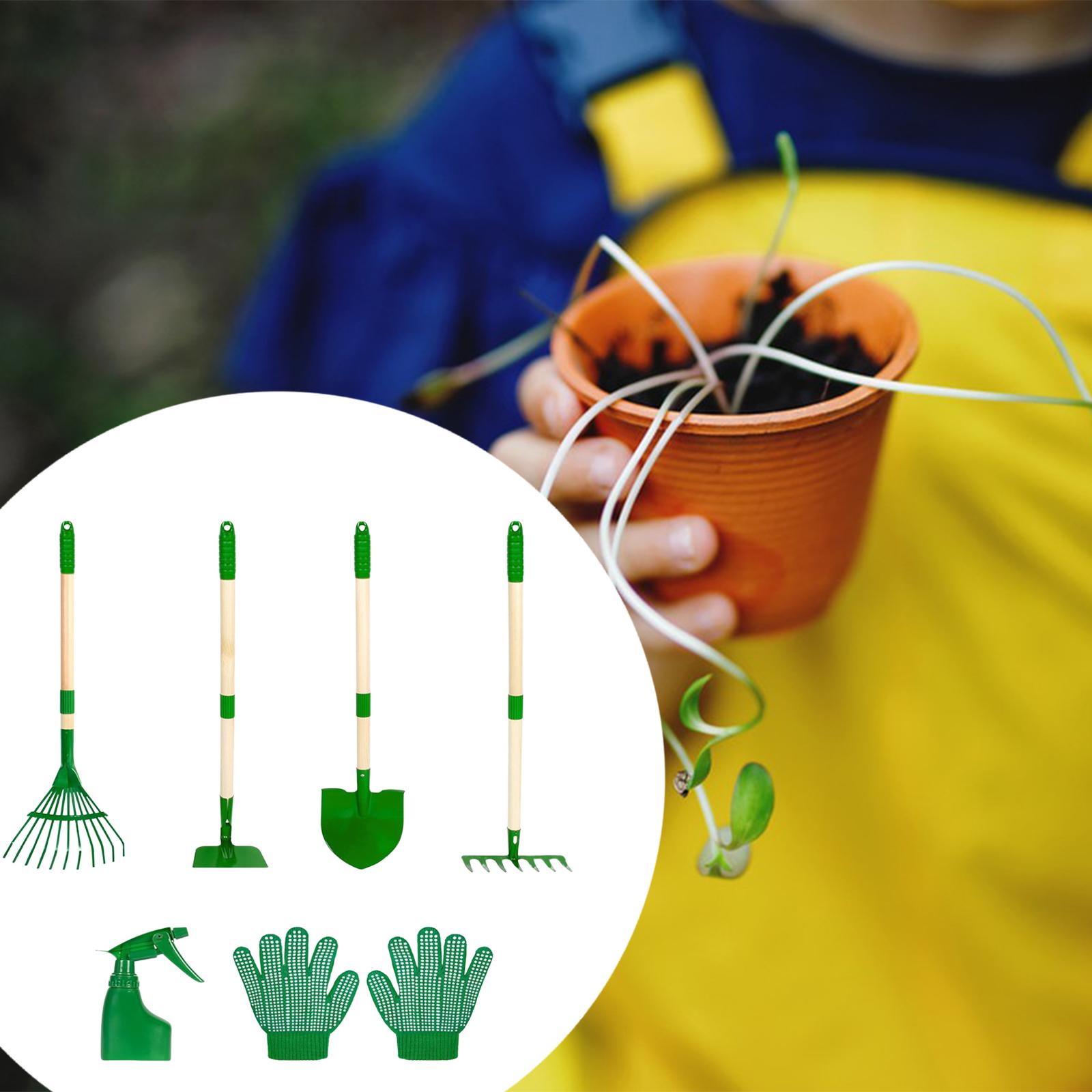 6x crianças conjunto de ferram - Gardening Tools Kids Set avaliação e preço