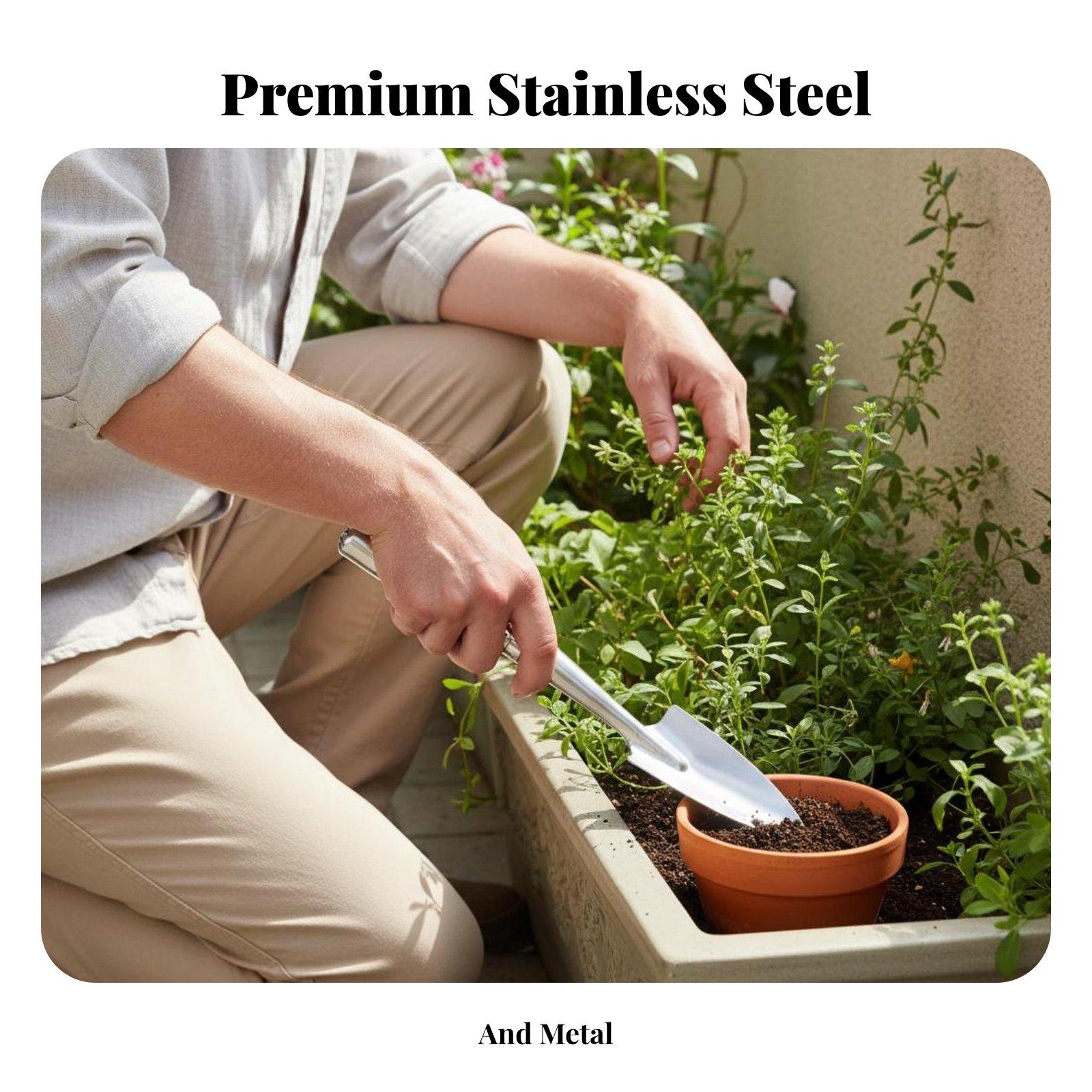 Mini Espátula de Aço Inoxidáve - Gardening Tools Trowel avaliação e preço