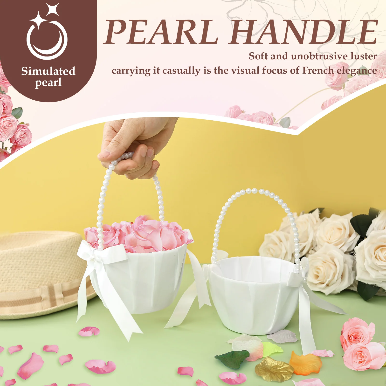 Cesta de flores para casamento - Gardening Tools Girls avaliação e preço