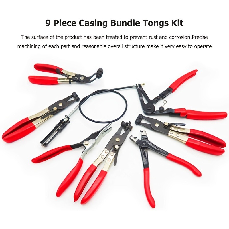 Conjunto de 9 Alicates de Cabo - Gardening Tools Long Handle avaliação e preço