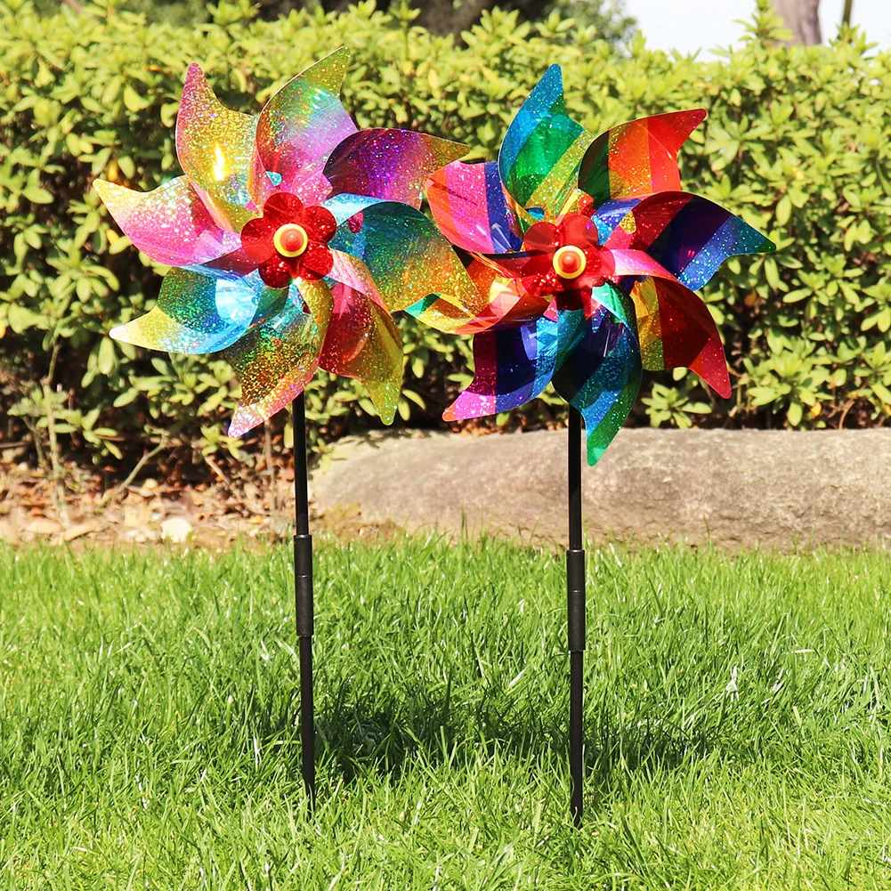 Moinho de vento repelente de p - Gardening Tools Toys avaliação e preço