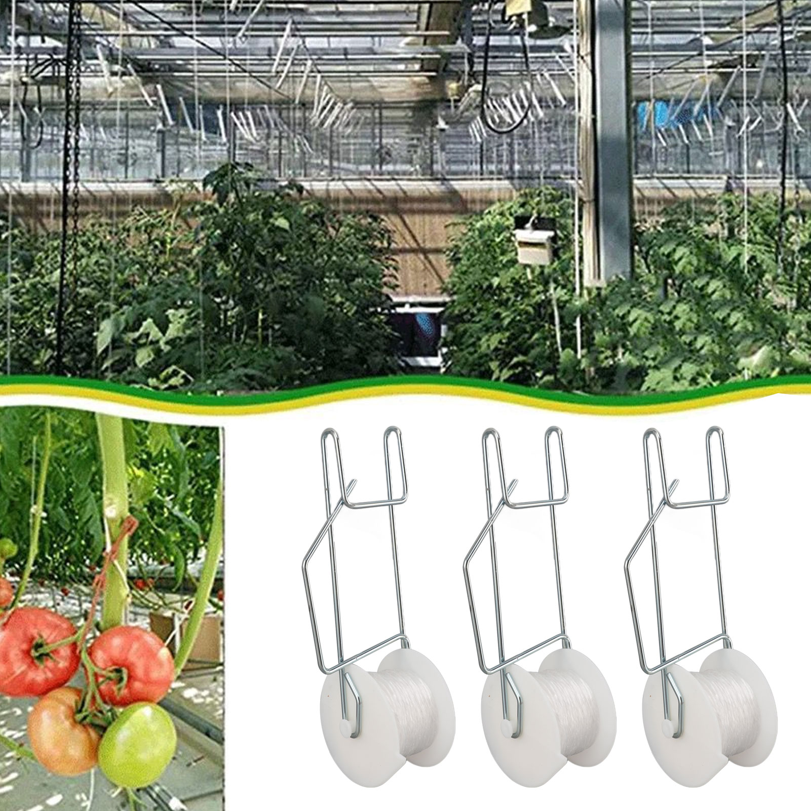6-50 unidades Ganchos de Supor - Gardening Tools Essential avaliação e preço