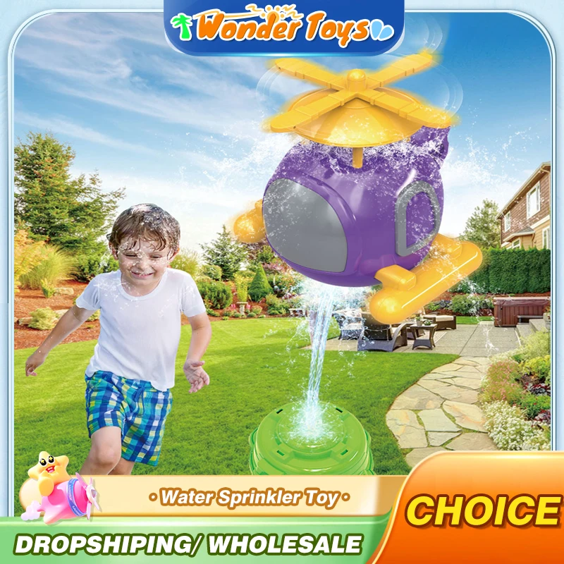 Helicóptero sprinkler brinqued - Gardening Tools Girls avaliação e preço
